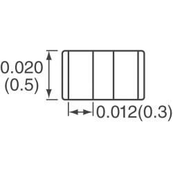 2 Line Common Mode Choke Surface Mount 90 Ohms @ 100 MHz 100mA DCR 1.75Ohm - 3