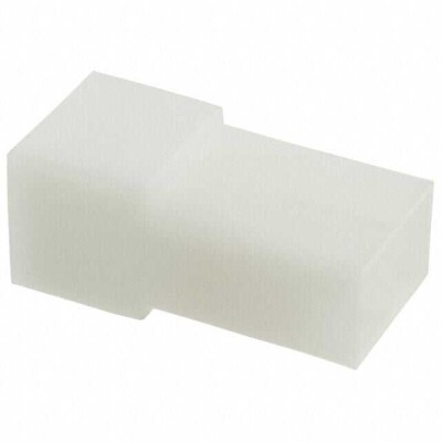 2 Position Housing Connector Male, Tab Natural 0.250