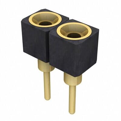 2 Position Receptacle Connector 0.100