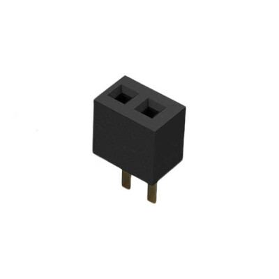 2 Position Receptacle Connector 0.039