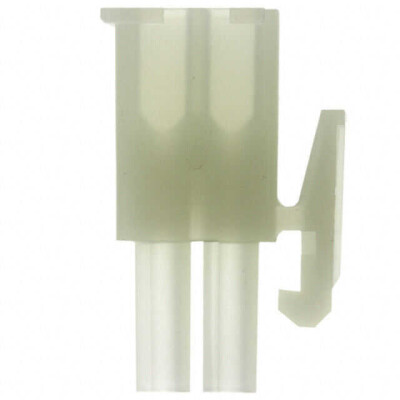 2 Position Rectangular Housing Connector Plug Natural 0.163
