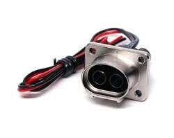 2 Position Rectangular Receptacle Connector Crimp - Amphenol Technical Products International