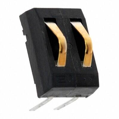 2 Position Spring Compression Contact, Male Connector Through Hole - 1