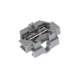 2 Position Terminal Block Gray Middle 5.0mm - WAGO Corporation