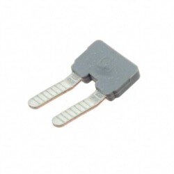 2 Position Terminal Block, Cross Connection Jumper Flat Pins - Angled - Phoenix Contact