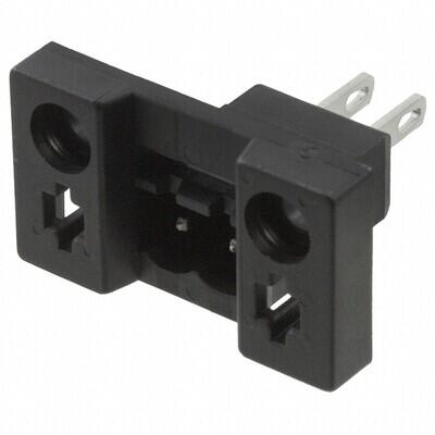 2 Position Terminal Block Header, Male Pins Black - 1