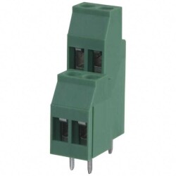 2 Position Wire to Board Terminal Block Horizontal with Board 0.200