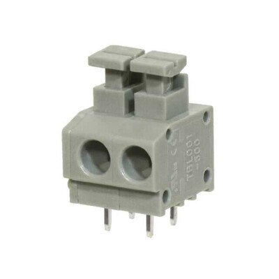 2 Position Wire to Board Terminal Block Horizontal with Board 0.197