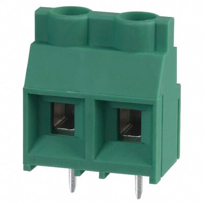 2 Position Wire to Board Terminal Block Horizontal with Board 0.375