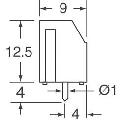2 Position Wire to Board Terminal Block Horizontal with Board 0.200