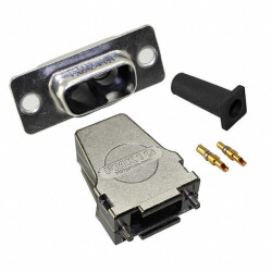 2 (Power) Position D-Sub, Combo Plug, Female Sockets and Male Pins Connector - Molex