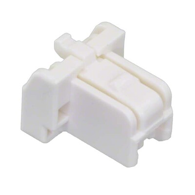 2 Rectangular Connectors - Housings Plug Beige 0.059