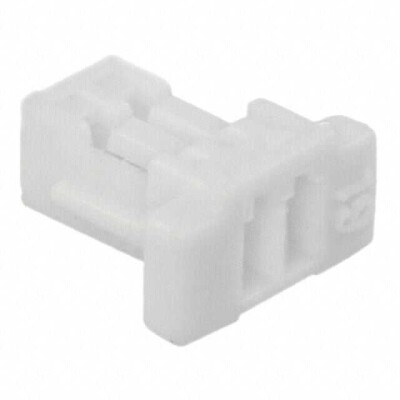 2 Rectangular Connectors - Housings Receptacle White 0.039