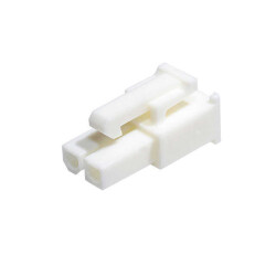 2 Rectangular Connectors - Housings Receptacle Natural 0.165