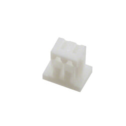 2 Rectangular Connectors - Housings Receptacle Natural 0.049