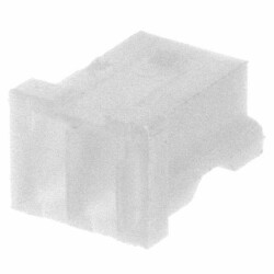 2 Rectangular Connectors - Housings Receptacle Natural 0.059