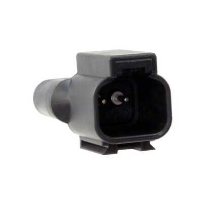 2 Rectangular Connectors - Housings Receptacle Black - 1