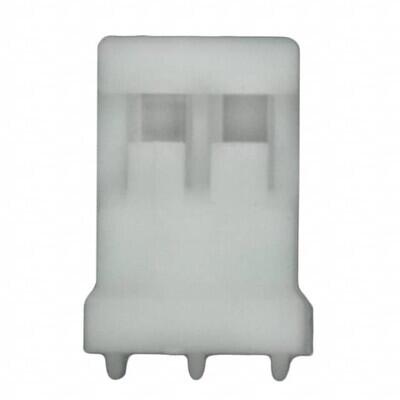 2 Rectangular Connectors - Housings Receptacle Natural 0.059