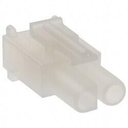2 Rectangular Connectors - Housings Receptacle Natural 0.264