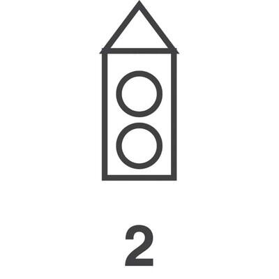 2 Rectangular Connectors - Housings Receptacle Natural 0.264