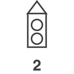 2 Rectangular Connectors - Housings Receptacle Natural 0.264