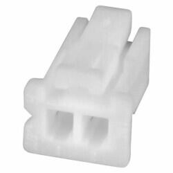 2 Rectangular Connectors - Housings Receptacle Natural 0.079