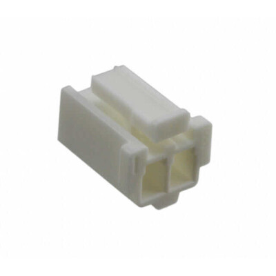 2 Rectangular Connectors - Housings Receptacle White 0.098