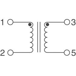 20 A Current Sense Transformer 20kHz ~ 200kHz 100Ohm Primary, 1.4Ohm Secondary 20 mH Through Hole - 2