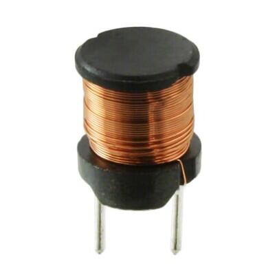 20 µH Unshielded Drum Core, Wirewound Inductor 2.6 A 50mOhm Max Radial, Vertical Cylinder (Open) - 1