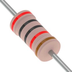 20 kOhms ±1% 3W Through Hole Resistor Axial Flame Proof, Safety Metal Film - YAGEO