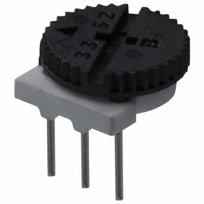 20 kOhms 0.5W, 1/2W Through Hole Thumbwheel Potentiometer Top Adjustment - 1