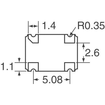 20 MHz XO (Standard) CMOS Oscillator 5V Enable/Disable 4-SMD, No Lead - 4