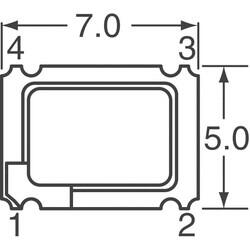 20 MHz XO (Standard) CMOS Oscillator 5V Enable/Disable 4-SMD, No Lead - 5