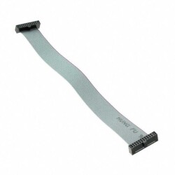 20 Position Cable Assembly Rectangular Socket to Socket 0.492' (150.00mm, 5.91