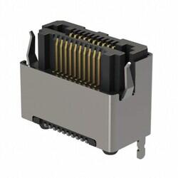 20 Position Connector Self Mating, Non-Gendered Surface Mount Gold - Samtec Inc.