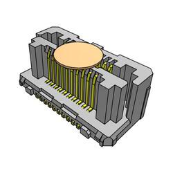 20 Position Connector Self Mating, Non-Gendered Surface Mount Gold - Samtec Inc.
