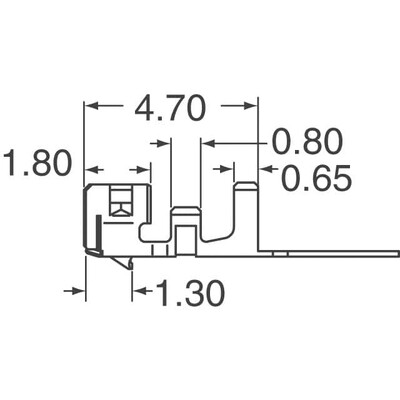 20 Position Connector Socket, Outer Shroud Contacts Surface Mount Gold - 1