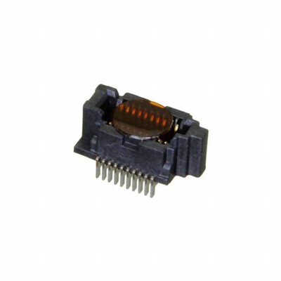 20 Position Connector Socket, Outer Shroud Contacts Surface Mount Gold - 1