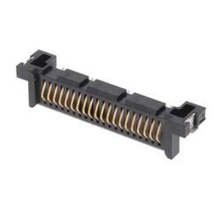 20 Position Female Connector Gold 0.039