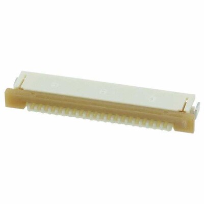 20 Position FPC Connector Contacts, Bottom 0.039