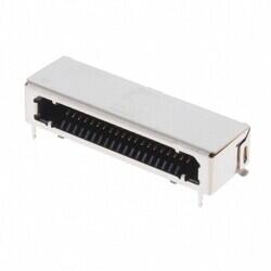 20 Position Multi-Purpose Receptacle Connector Solder Surface Mount, Right Angle - Samtec Inc.