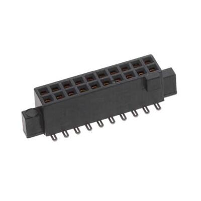 20 Position Receptacle Connector 0.050