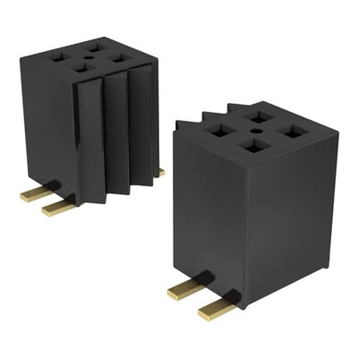 20 Position Receptacle Connector Surface Mount - 1