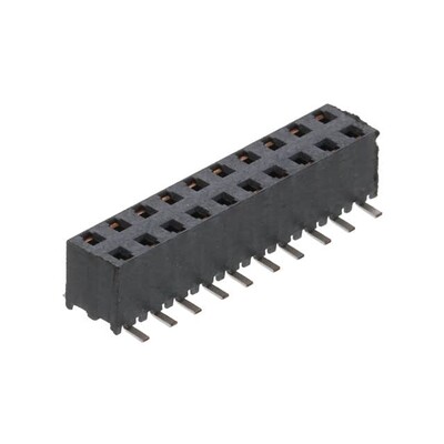 20 Position Receptacle Connector Surface Mount - 1