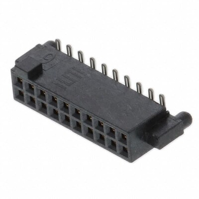 20 Position Receptacle Connector Surface Mount - 1