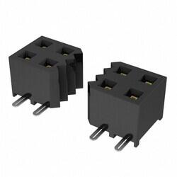 20 Position Receptacle Connector Surface Mount - 2