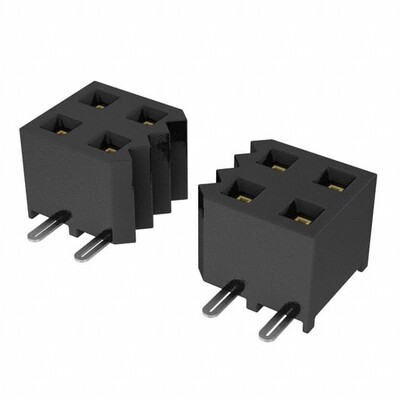 20 Position Receptacle Connector Surface Mount - 2