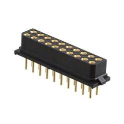 20 Position Receptacle Connector Through Hole - Harwin Inc.