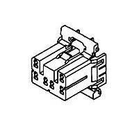 20 Rectangular Connectors - Housings Plug White