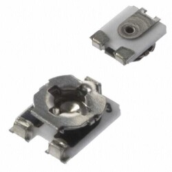 200 kOhms 0.15W J Lead Surface Mount Trimmer Potentiometer Cermet 1.0 Turn Top Adjustment - Bourns Inc.